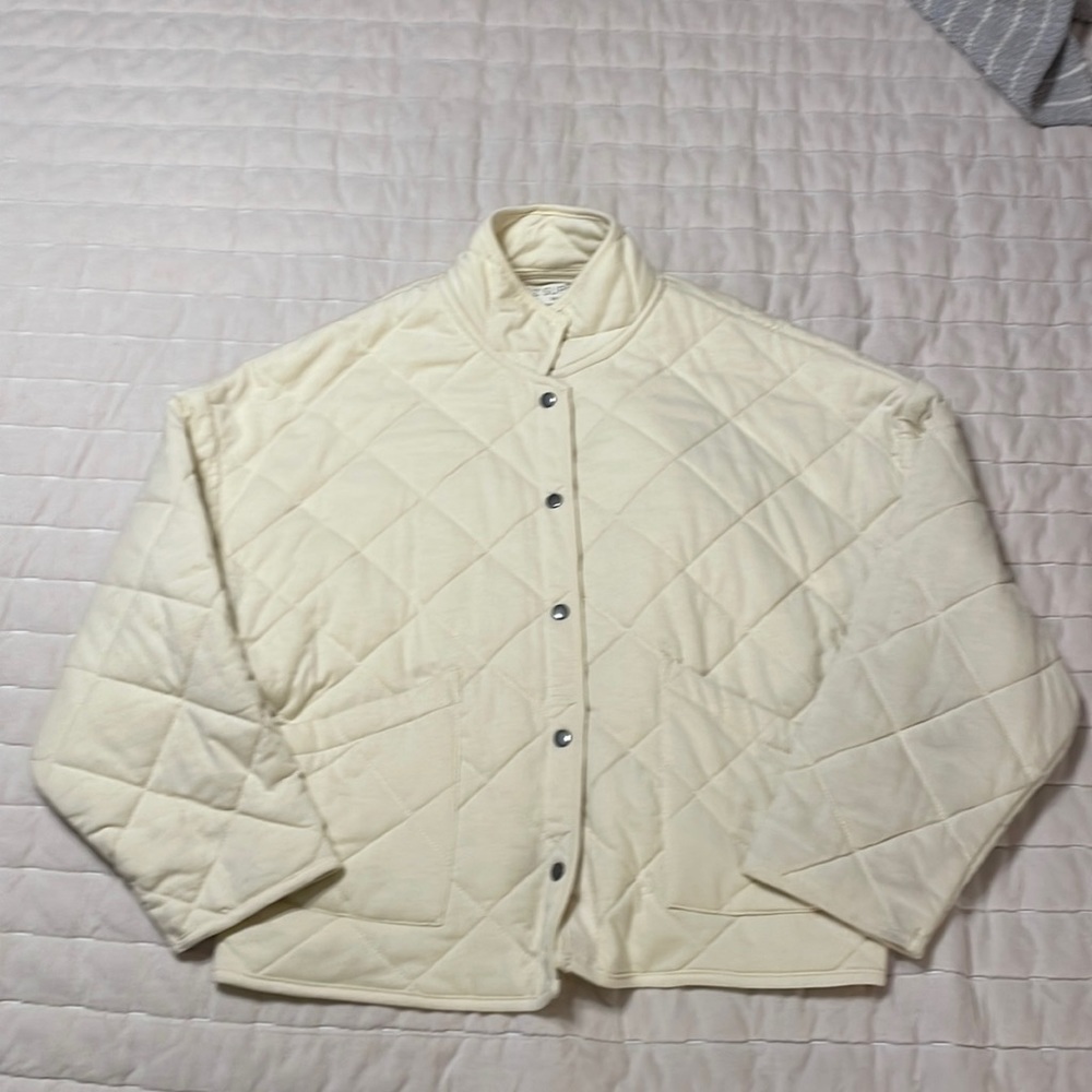 Cream Z supply jacket
